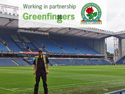Greenfingers become grounds maintenance suppliers of Blackburn Rovers Football club
