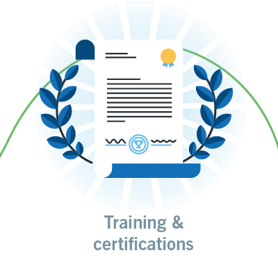 Training and certifications