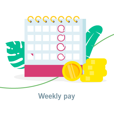Weekly pay